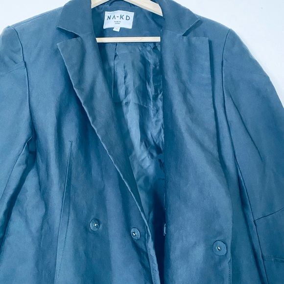 NA-KD Women's Elegant Black Blazer - Picture 6 of 13